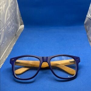 Bamboo Wood Sunglasses unisex Eyewear Carpentier Clear Lens SILVANO Glasses